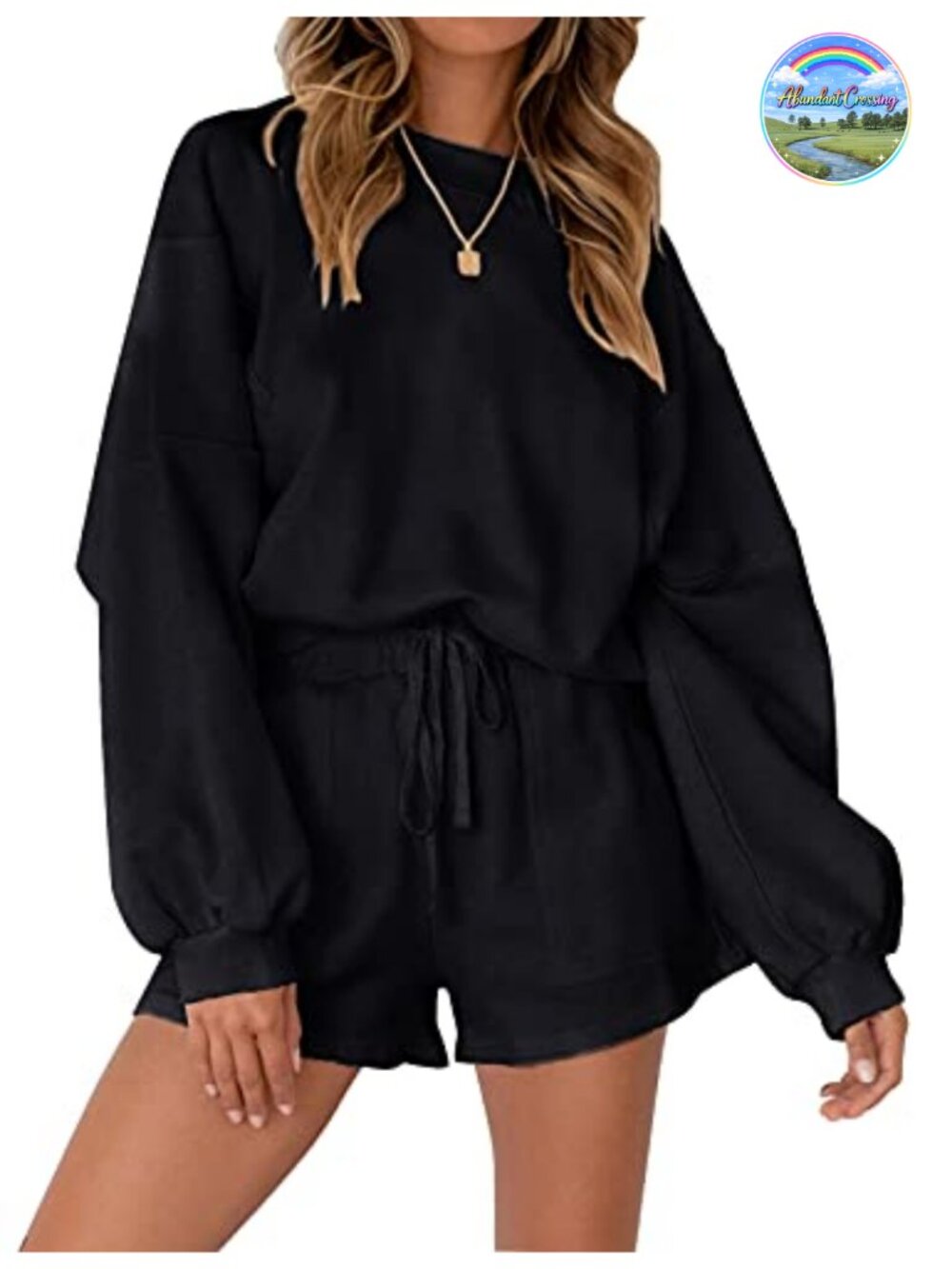Lounge Sets for Women Casual Top and Shorts 2 Piece Outfits